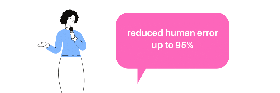 human error reduction with automated FROI