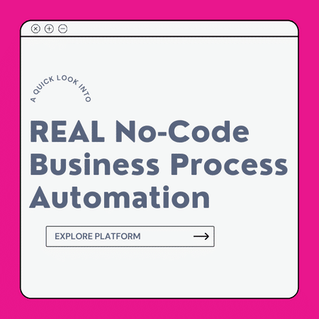 no code process automation