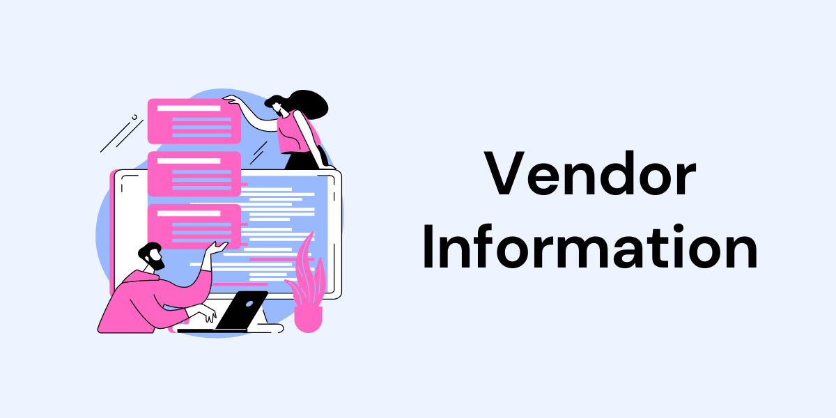 vendor information form 2